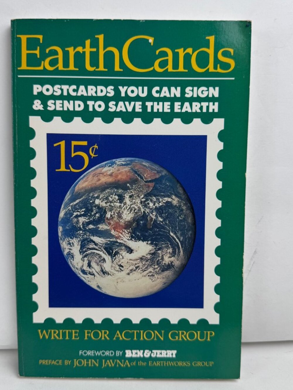 EarthCards Postcards Sign Send to Save the Earth Conari Press ISBN 0943233086